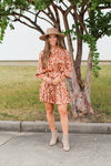 You Rock Dress-Brown