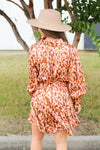 You Rock Dress-Brown