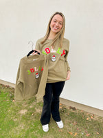 Jolly Patch Sweatshirt-Olive