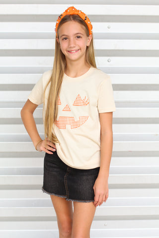 tween pumpkin tee