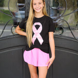 breast cancer awareness tween tee