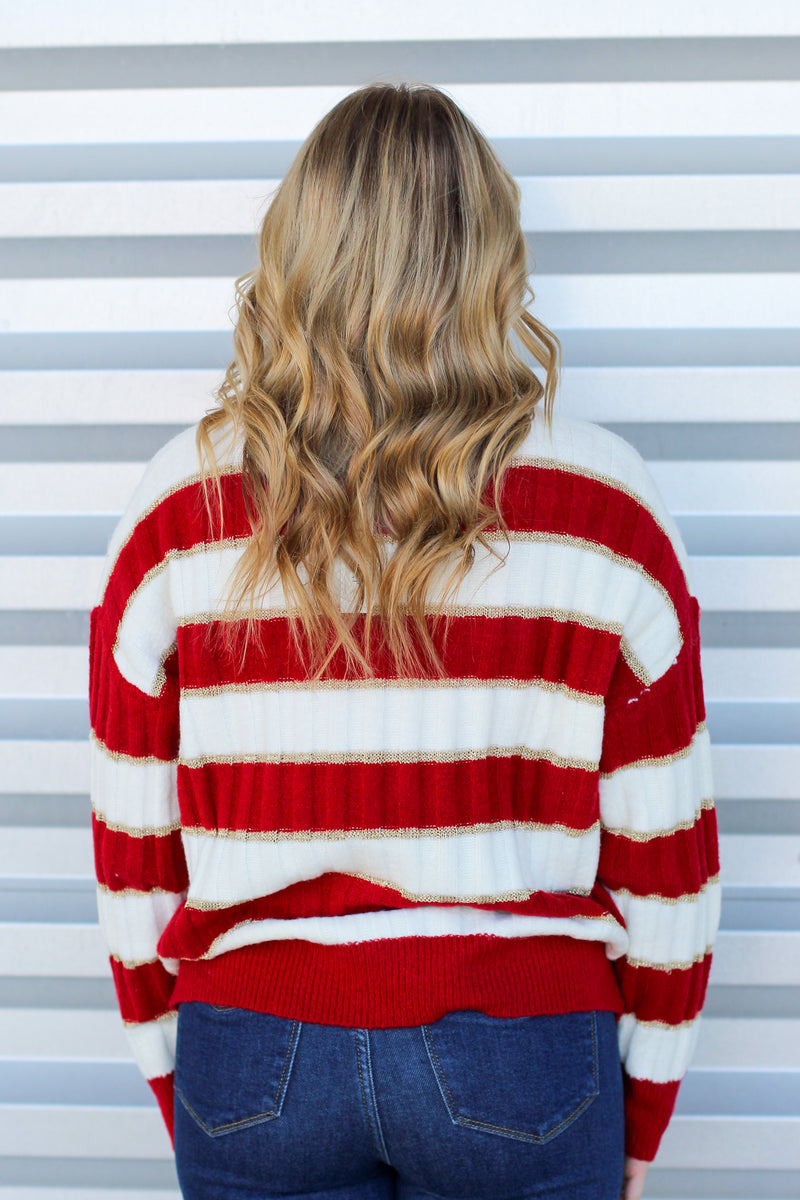 Like a Candy Cane Sweater