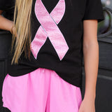 Tween Breast Cancer Awareness Tee