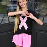 Tween Breast Cancer Awareness Tee