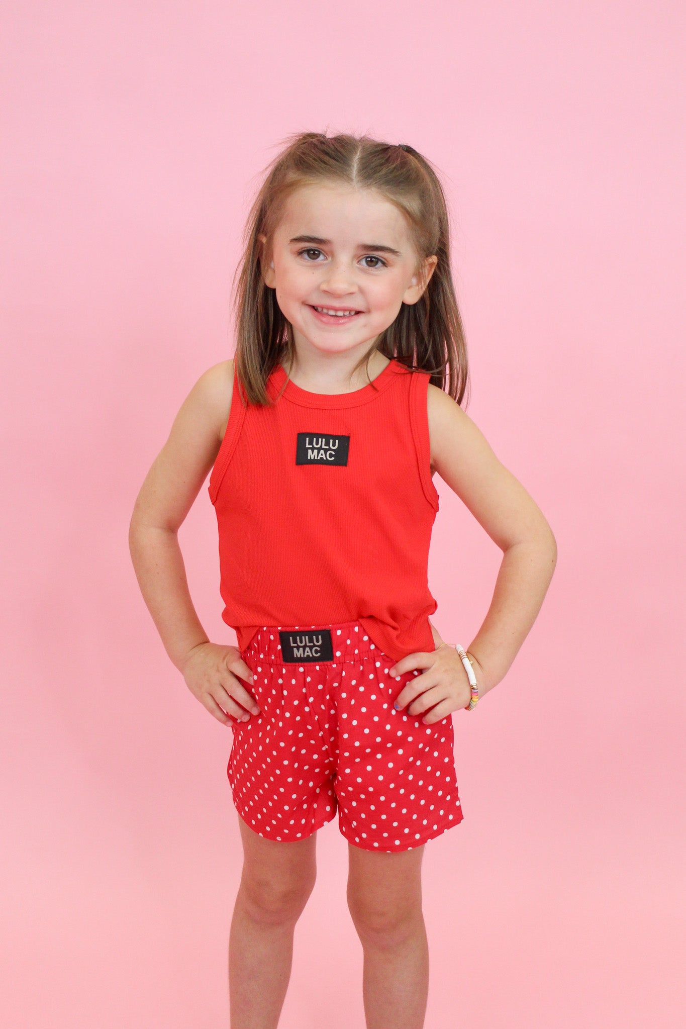 Toddler Lulu Mac Solid Tank