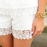Little Lace Trim Shorts