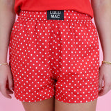 Lulu Mac Mini Polka Dot Boxer Shorts
