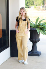 Denim Knot Pant Overalls