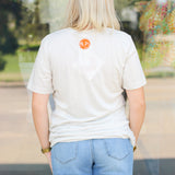 Mr. P's V-Neck Cowskull Tee