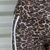 Leopard Activewear Flare Leggings