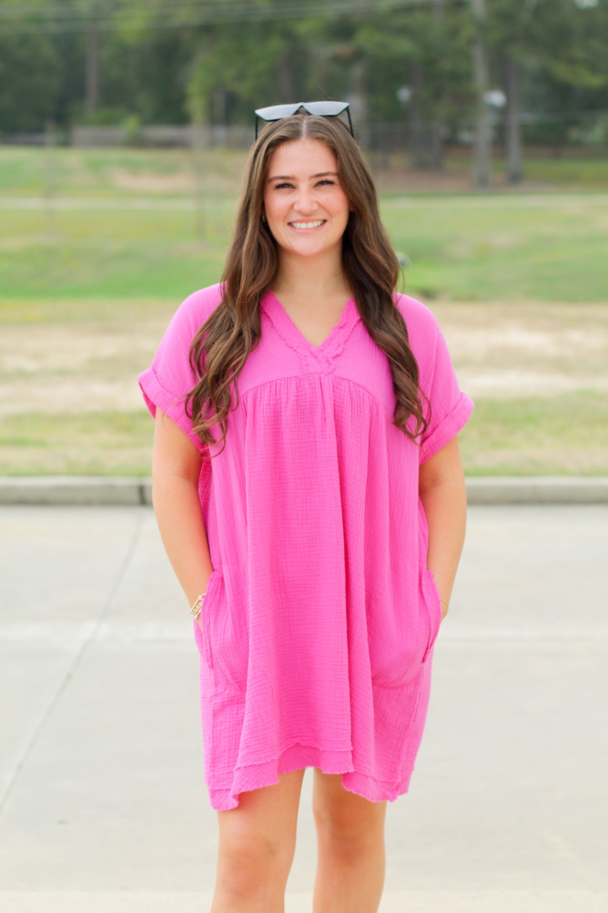 Cutest Linen Dress