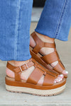 Mclean-S Platform Sandals-Tan