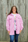 Fall Season Shacket-Lilac