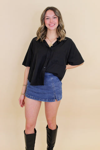 Timeless Button Up Top