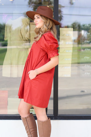 The Cutest Pleated Dress