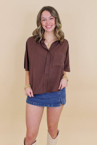 Timeless Button Up Top
