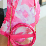 Game Day Girl Purse-Hot Pink
