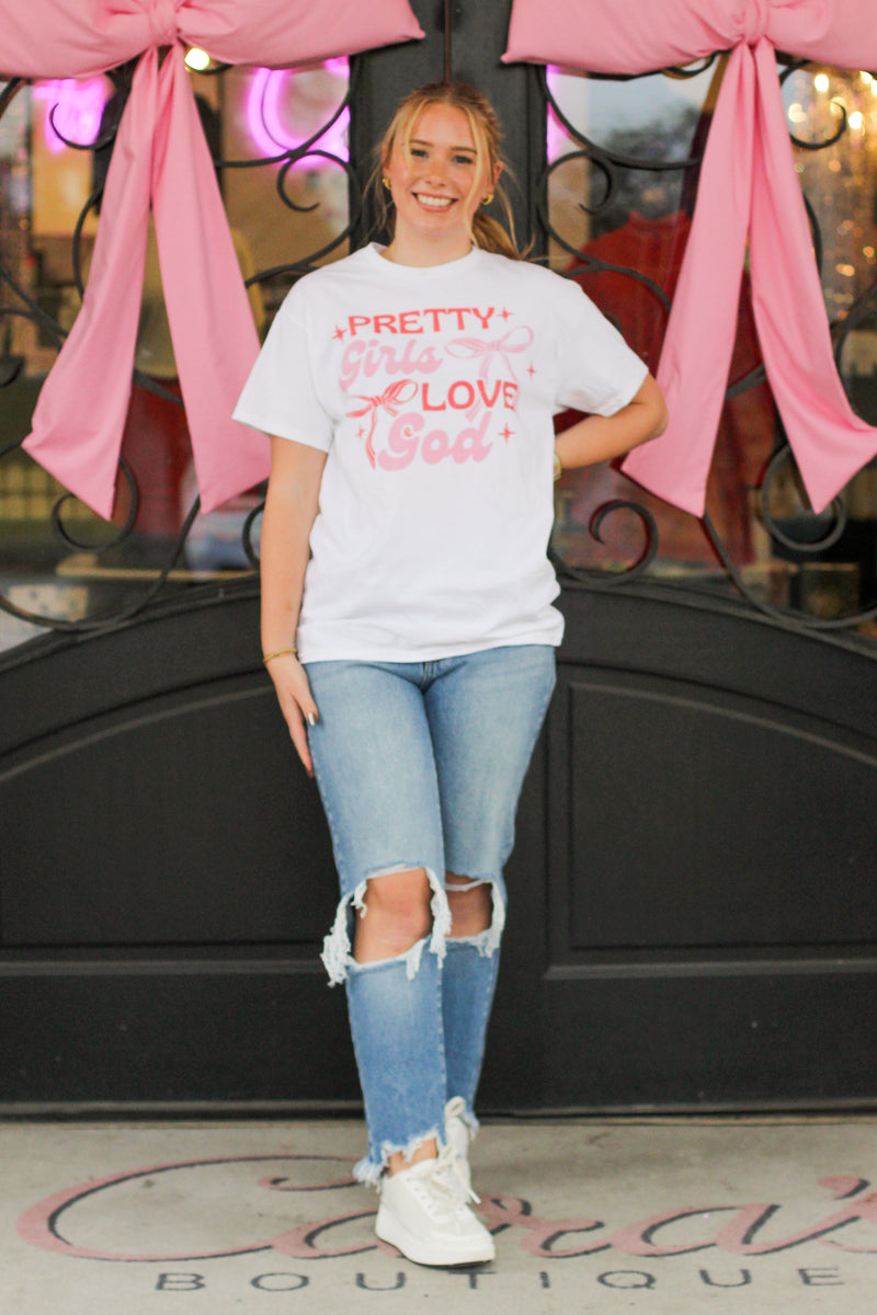 Pretty Girls Love God Tee