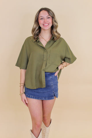 Timeless Button Up Top
