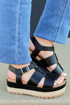 Mclean-S Platform Sandals-Black