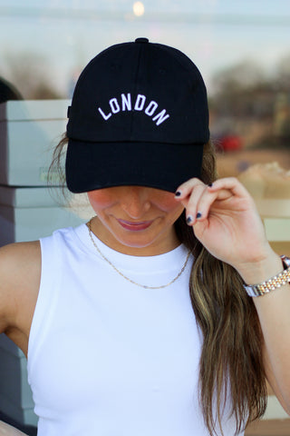 All Around the World Ball Cap-Black/London
