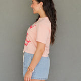 Good Day for Game Day Crop Tee