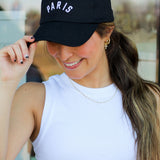 All Around the World Ball Cap-Black/Paris