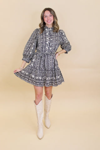 All the Florals Babydoll Dress