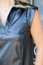 Leather Lady Dress