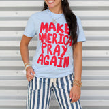 Make America Pray Again Puff Tee