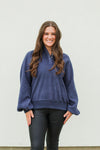 Stay Warm Pullover-Midnight