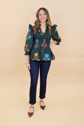 Floral Details Top