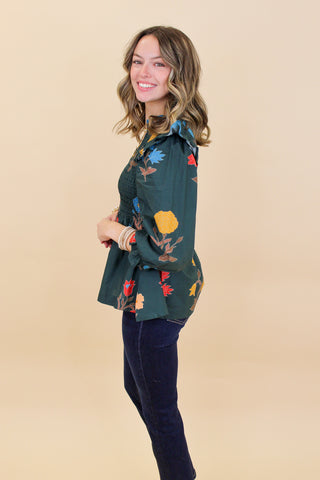 Floral Details Top