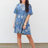 Wildflower Denim Dress