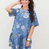 Wildflower Denim Dress