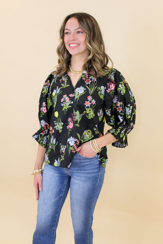 Pretty Floral Moment Top