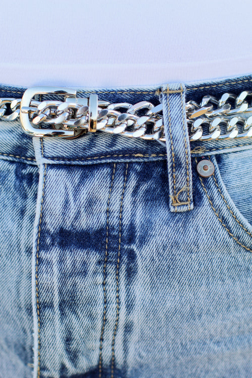 Chain Belt-Silver
