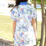Bold in Bloom Shift Dress