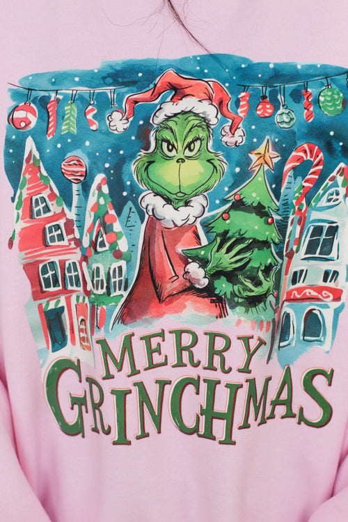 Christmas Village Grinch Sweatshirt