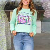 Mr. P's Mardi Gras Float Long Sleeve Tee