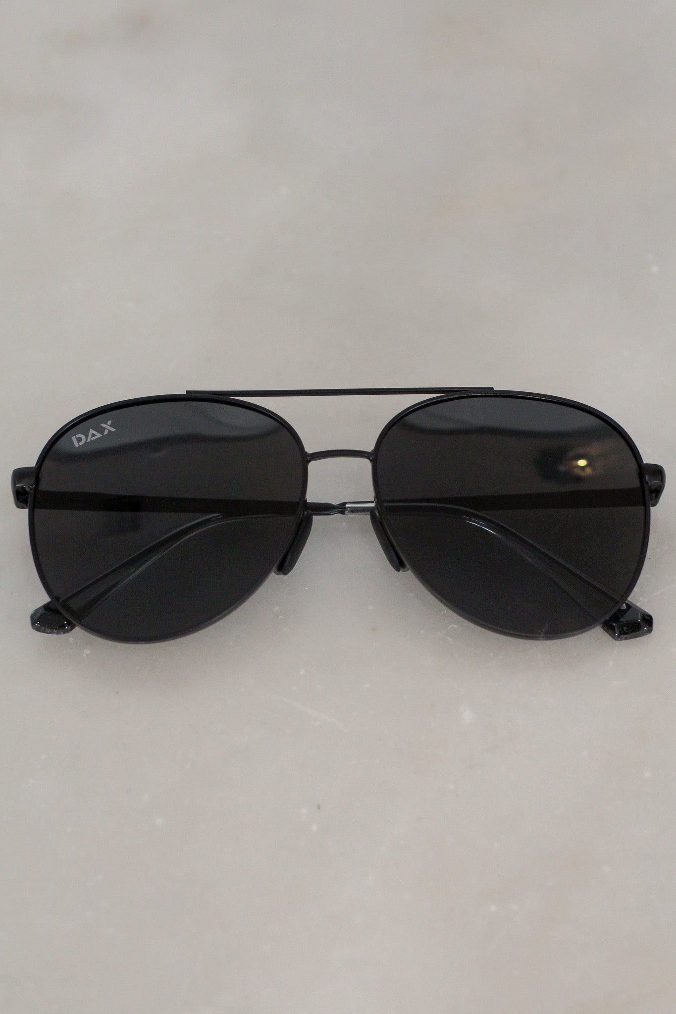 Ace Jet Black Polarized DAX Sunglasses