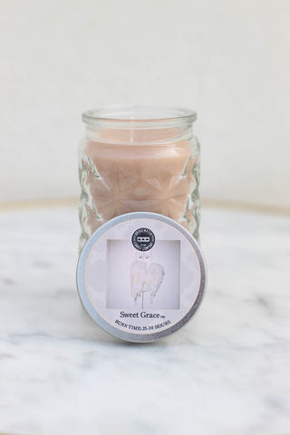 Clear Glass Votive-Sweet Grace