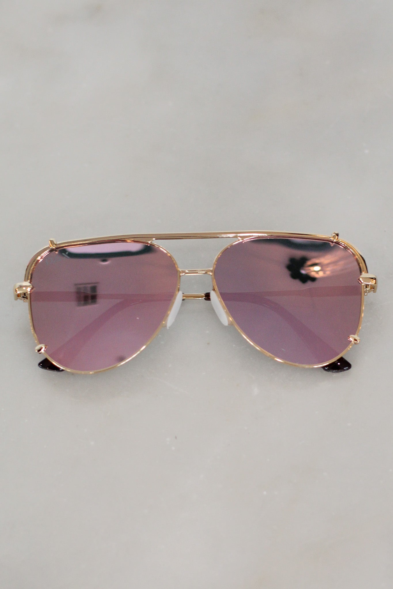 Shay in Gold Polarized DAX Sunglasses