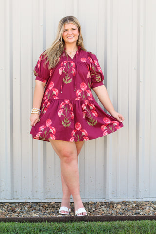 Pop of Flowers Dress