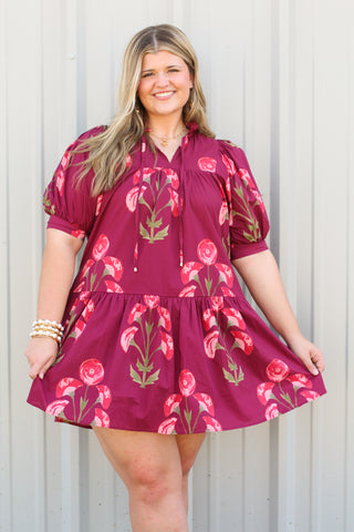 Pop of Flowers Dress