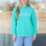 Blessed Mock Neck Pullover