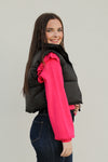 Penny Puffer Vest-Black