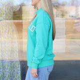 Blessed Mock Neck Pullover