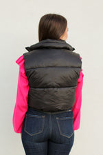 Penny Puffer Vest-Black