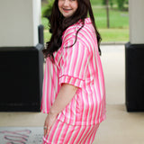 Cute in Stripes PJ Set